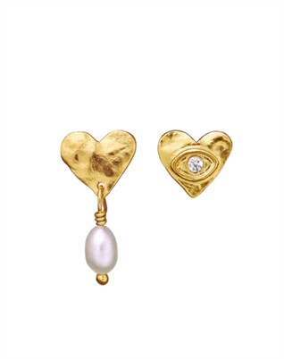 Vesta Øreringe - Guld